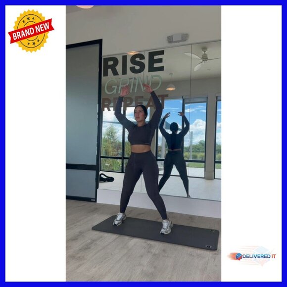 Seamless Long Sleeve Crop Top, Quick-Dry Athletic Tee for Yoga & Workouts - Picture 8 of 8